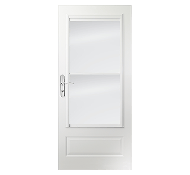 3 quarter light storm doors