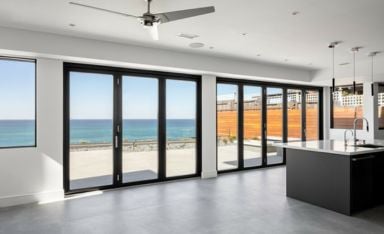 energy efficient folding door