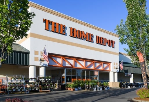 home depot store front